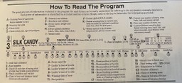 The program at the Inverness Raceway